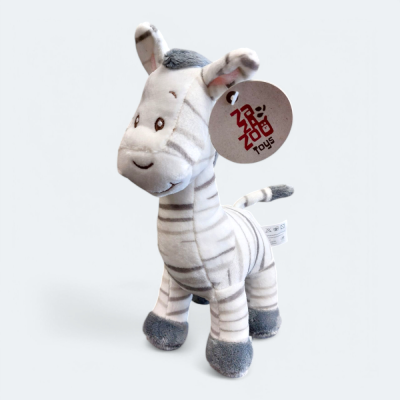 Plush Zebra - Add this soft plush toy Zebra to your flower order, it makes the perfect keepsake.